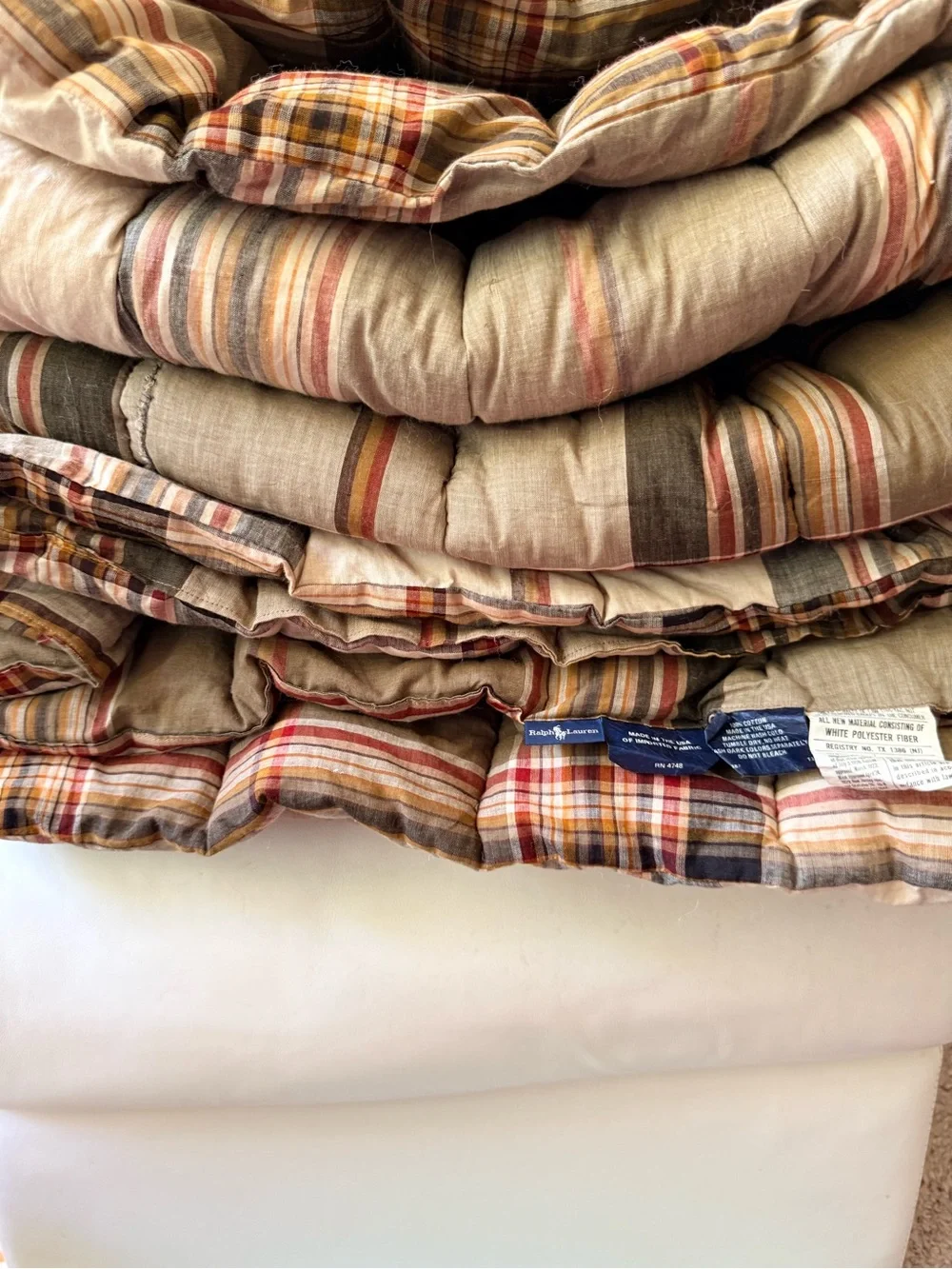Vintage Ralph Lauren 88 x 90 Duvet Cover